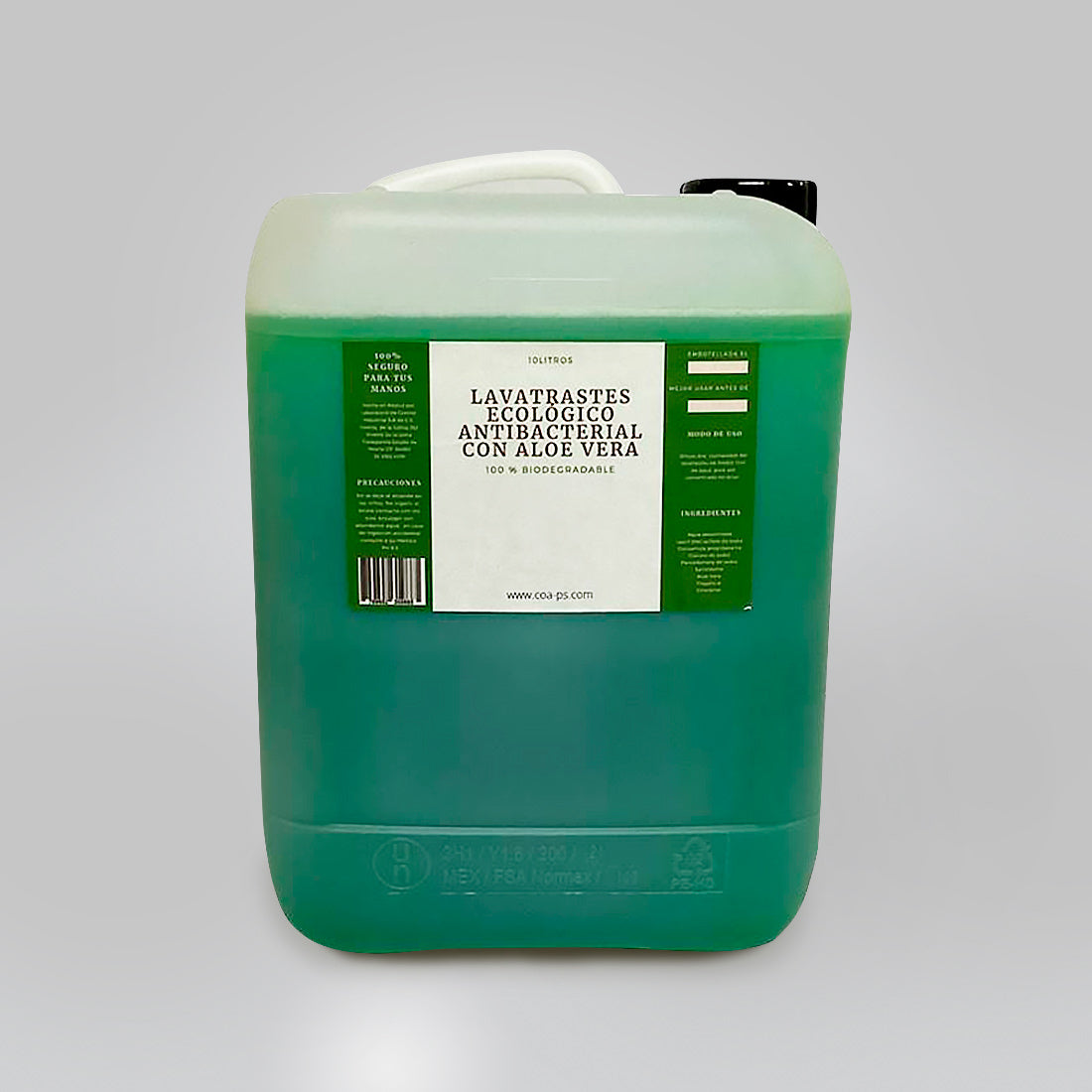 Lavatrastes Ecológico Antibacterial con Aloe Vera
