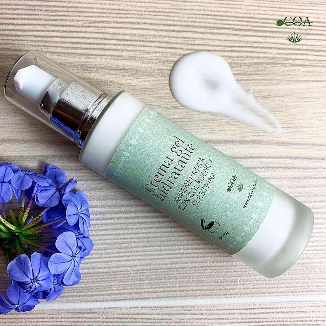 Crema en gel de día con colágeno y elastina