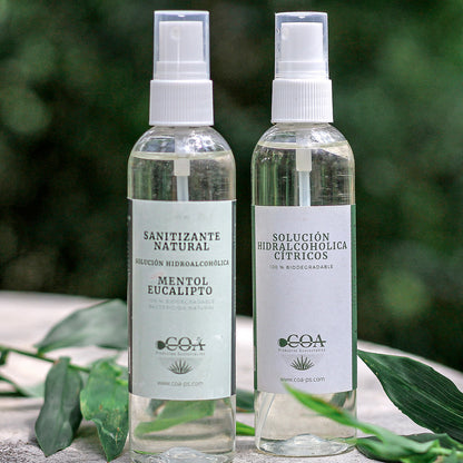 Sanitizante natural / Solución hidroalcohólica